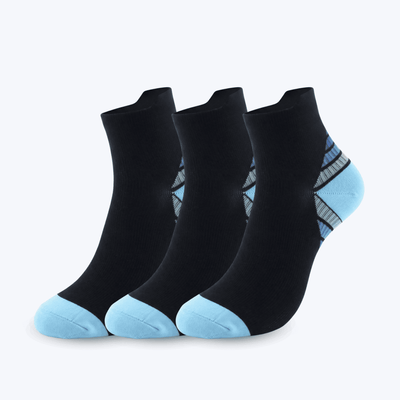Kompressionssocken Eisblau